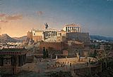 Unknown Artist Acropolis of Athens by Leo von Klenze painting